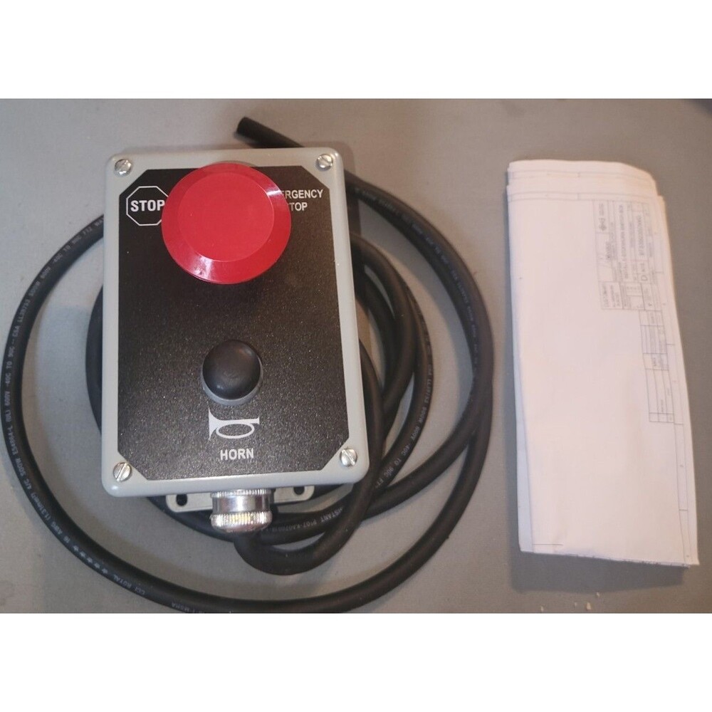 E-Stop Remote Emergency Stop with Horn Switch Box 31440122